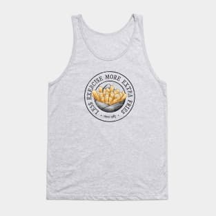 Less Exercise More Extra Fries Tank Top